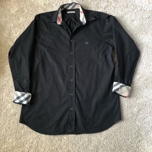 Burberry button up dress shirt